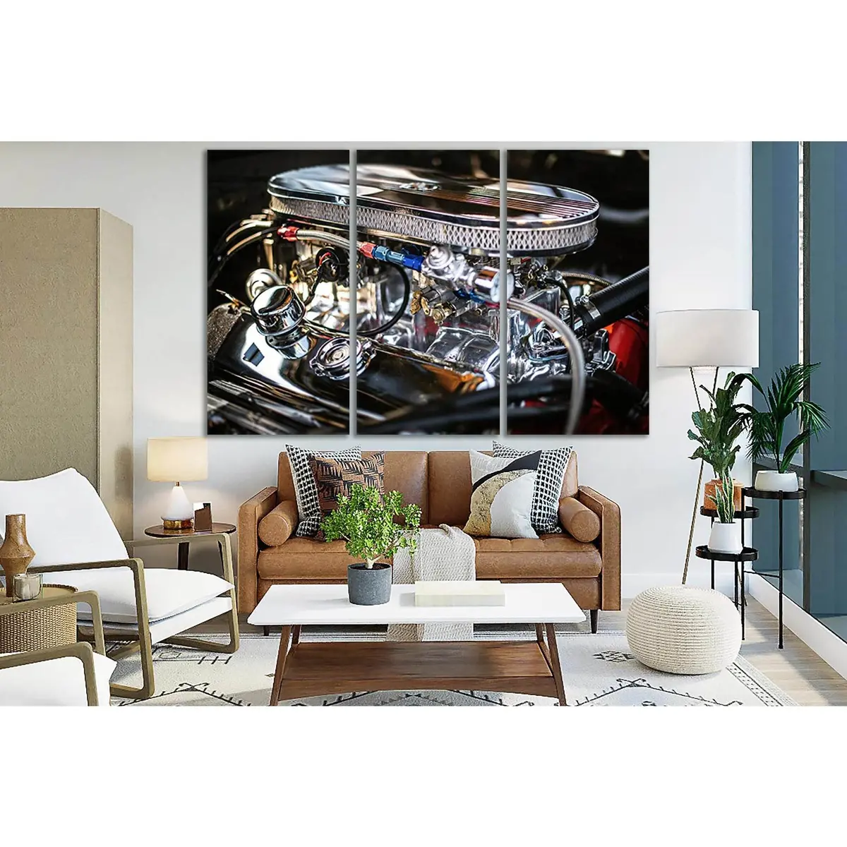 Engine Details №Sl773 Ready To Hang Canvas Print 5