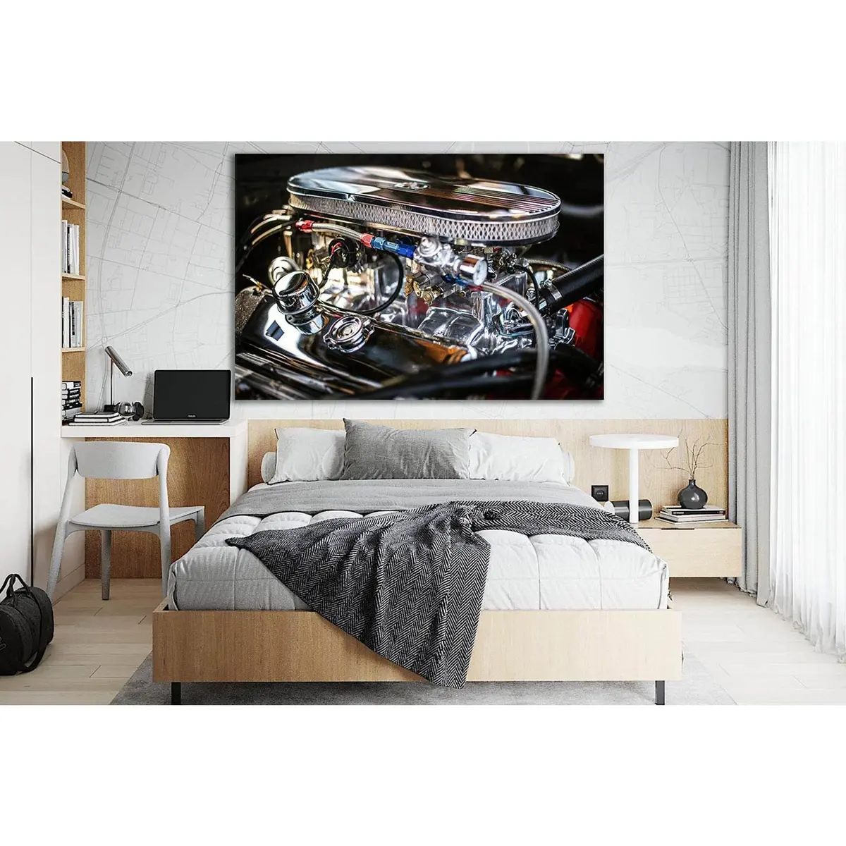 Engine Details №Sl773 Ready To Hang Canvas Print 2