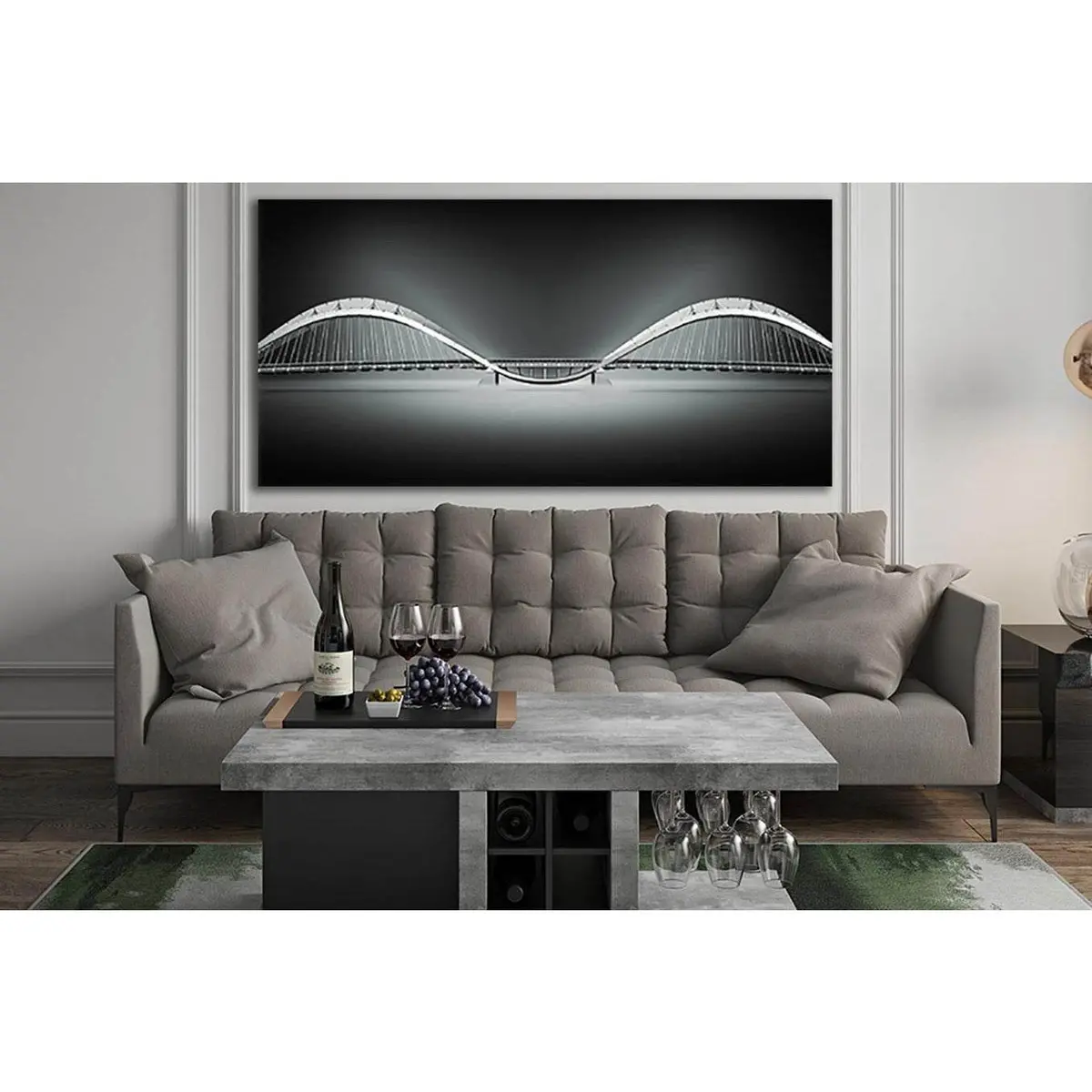 Enneus Herma Bridge Amsterdam №Sl1123 Ready To Hang Canvas Print 1
