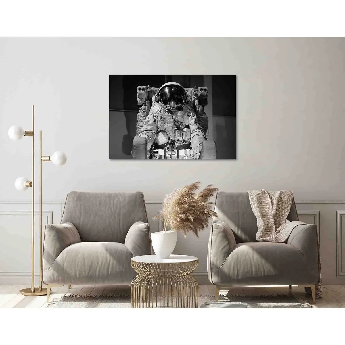 Equipped Astronaut №D2815 Ready To Hang Canvas Print 1