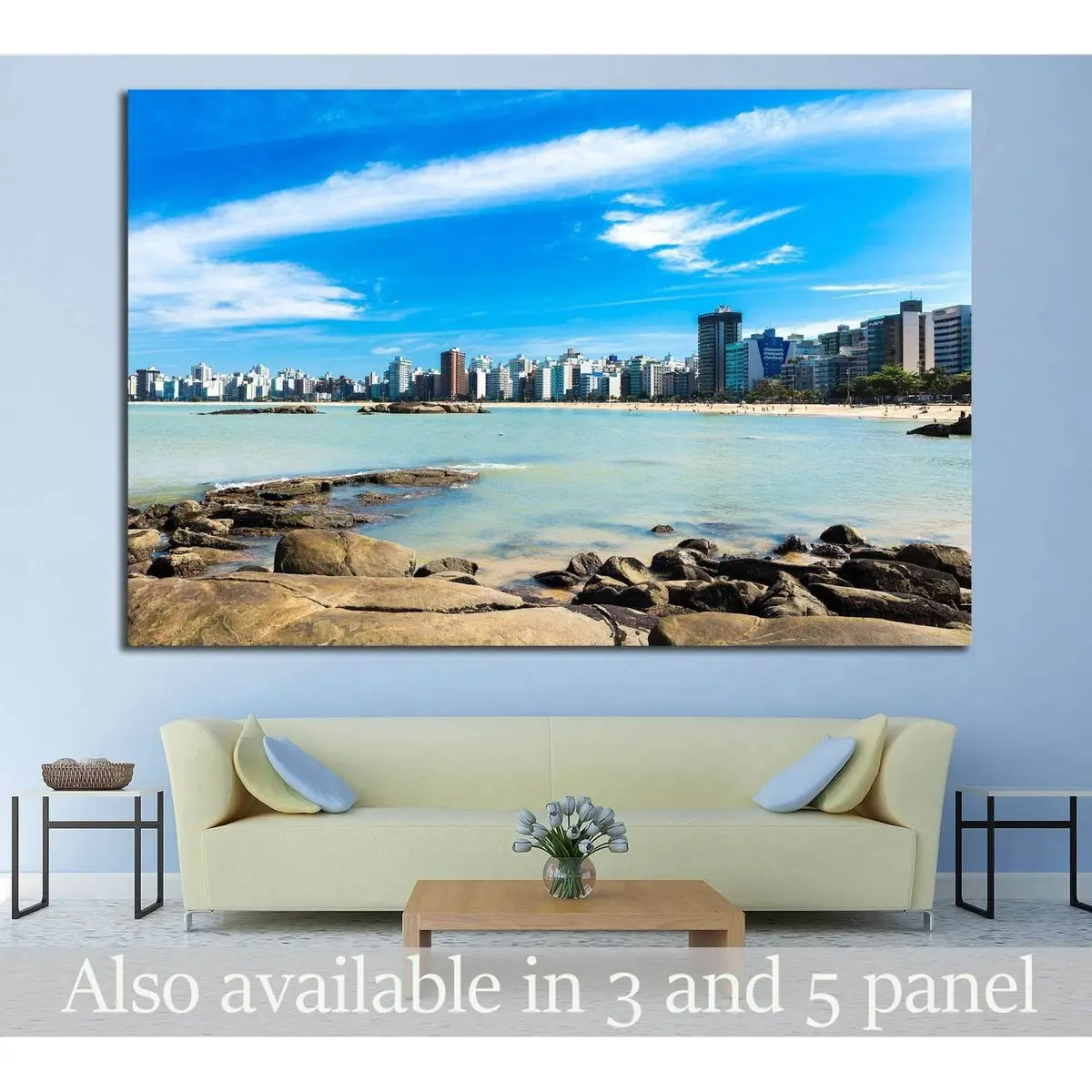 Espirito Santo, Brazil №1027 Ready To Hang Canvas Print 1