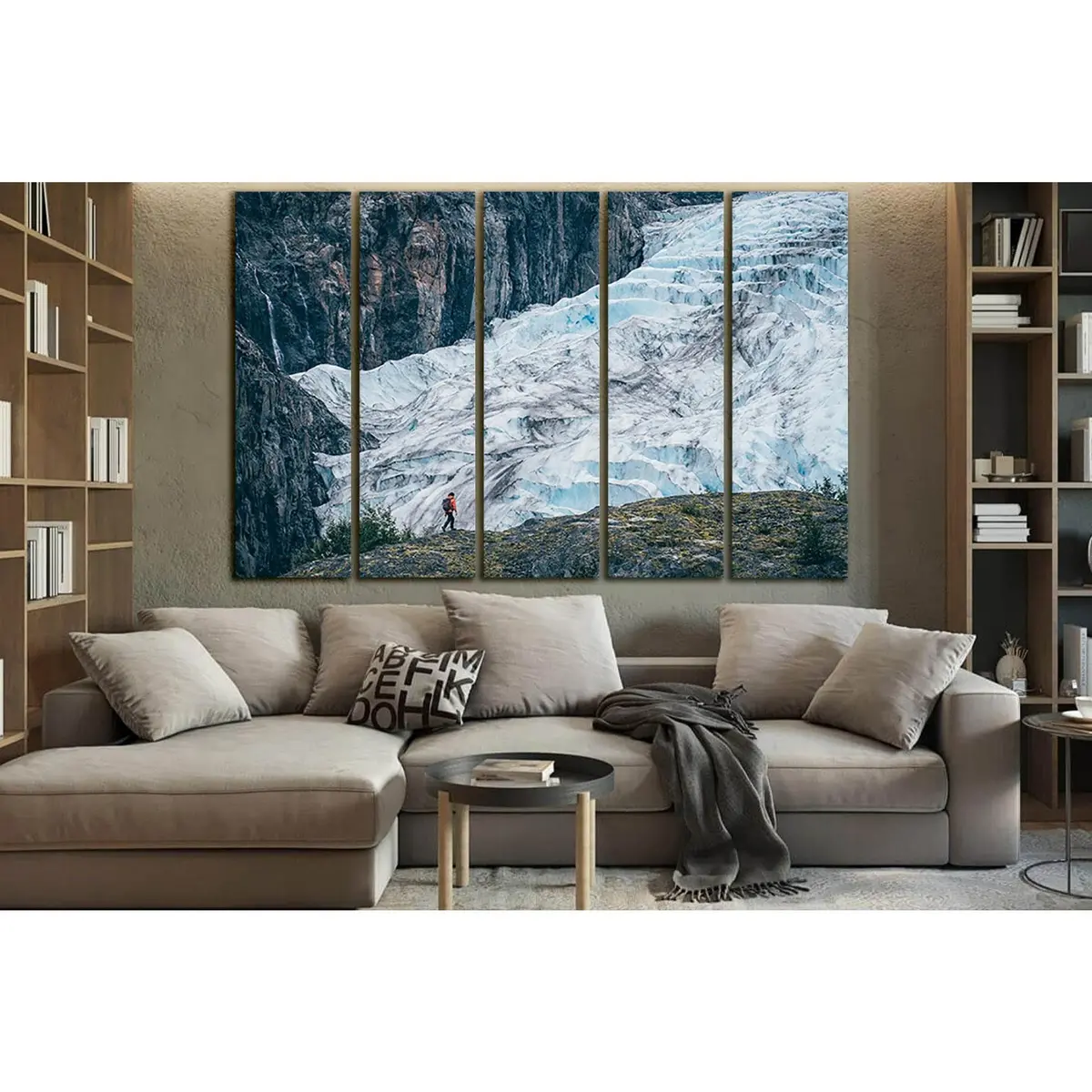 Exit Glacier Seward Alaska Canvas Wall Art Print – Ready to Hang - Image 3