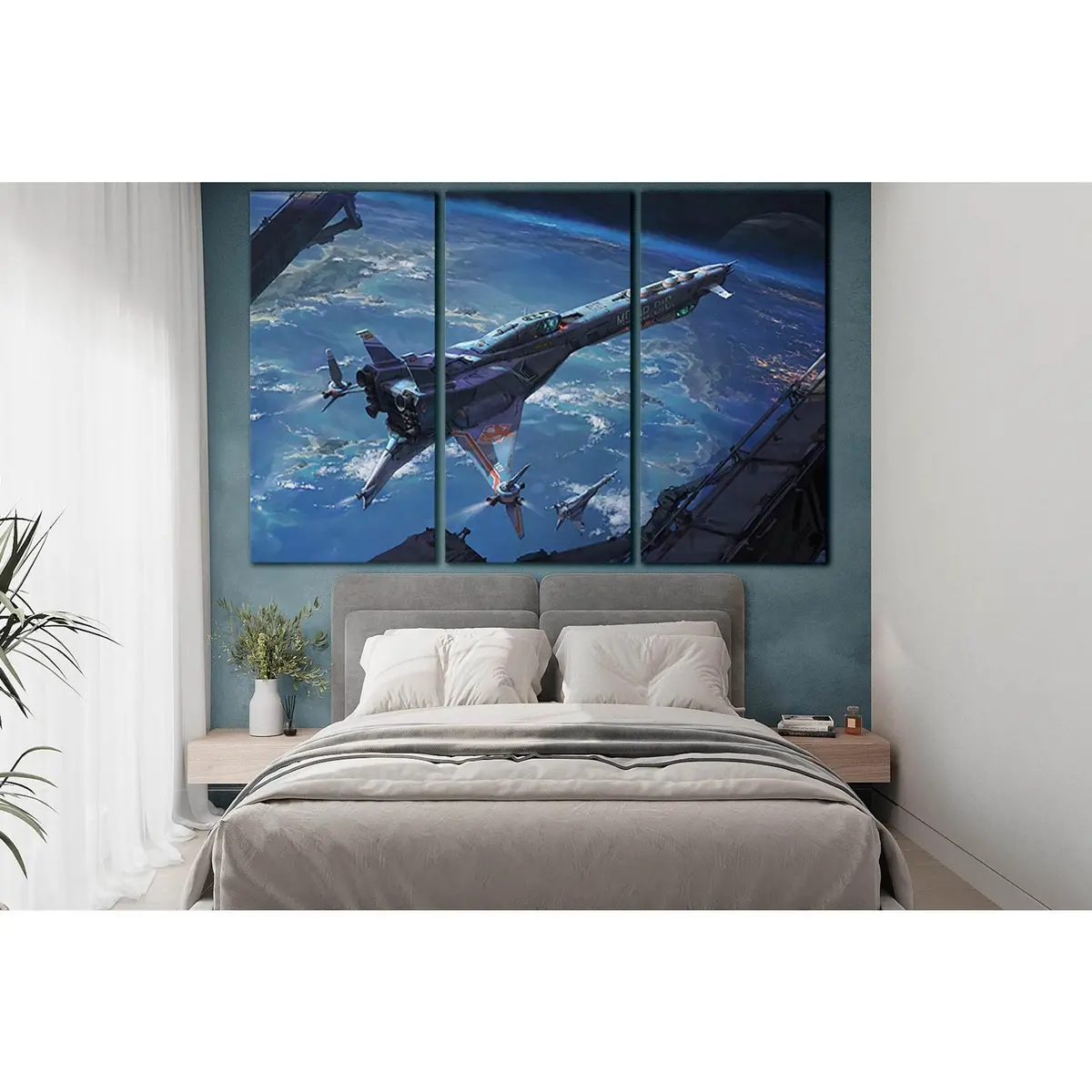 Expedition Spaceship №Sl1293 Ready To Hang Canvas Print 5