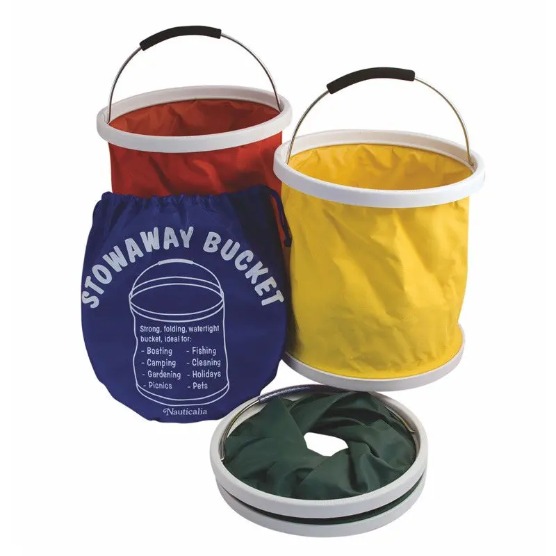 Blue Stowaway Folding Bucket 1