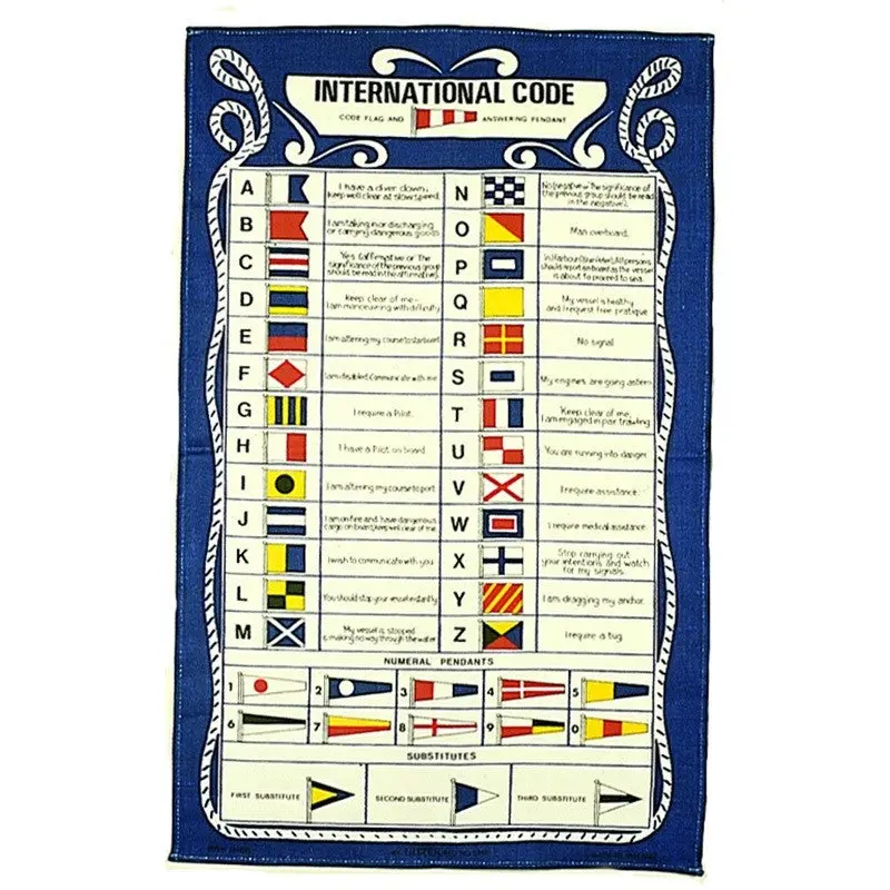 Galley Cloth - Code Flags 1