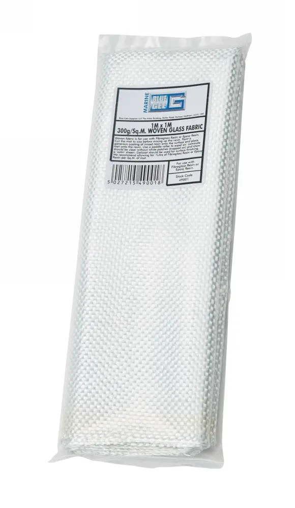 Glass Fabric 300G/Sq.M 1M X 1M 1