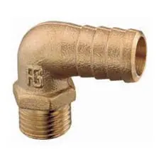 Brass 90° Hose Connector 1