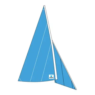 Windesign Pico Replacement Main Sail & Jib 1