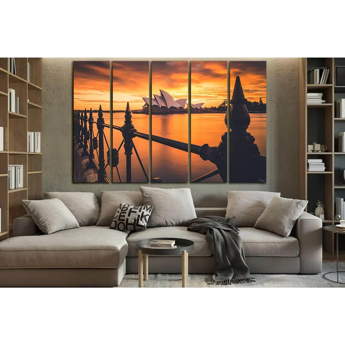 Premium Sydney Opera House Canvas Art Print №SL1394 – Ready-to-Hang Wall Decor - Image 3