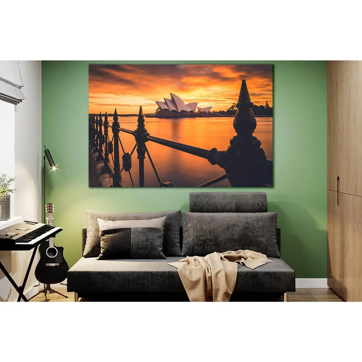 Famous Sydney Opera House №Sl1394 Ready To Hang Canvas Print 1