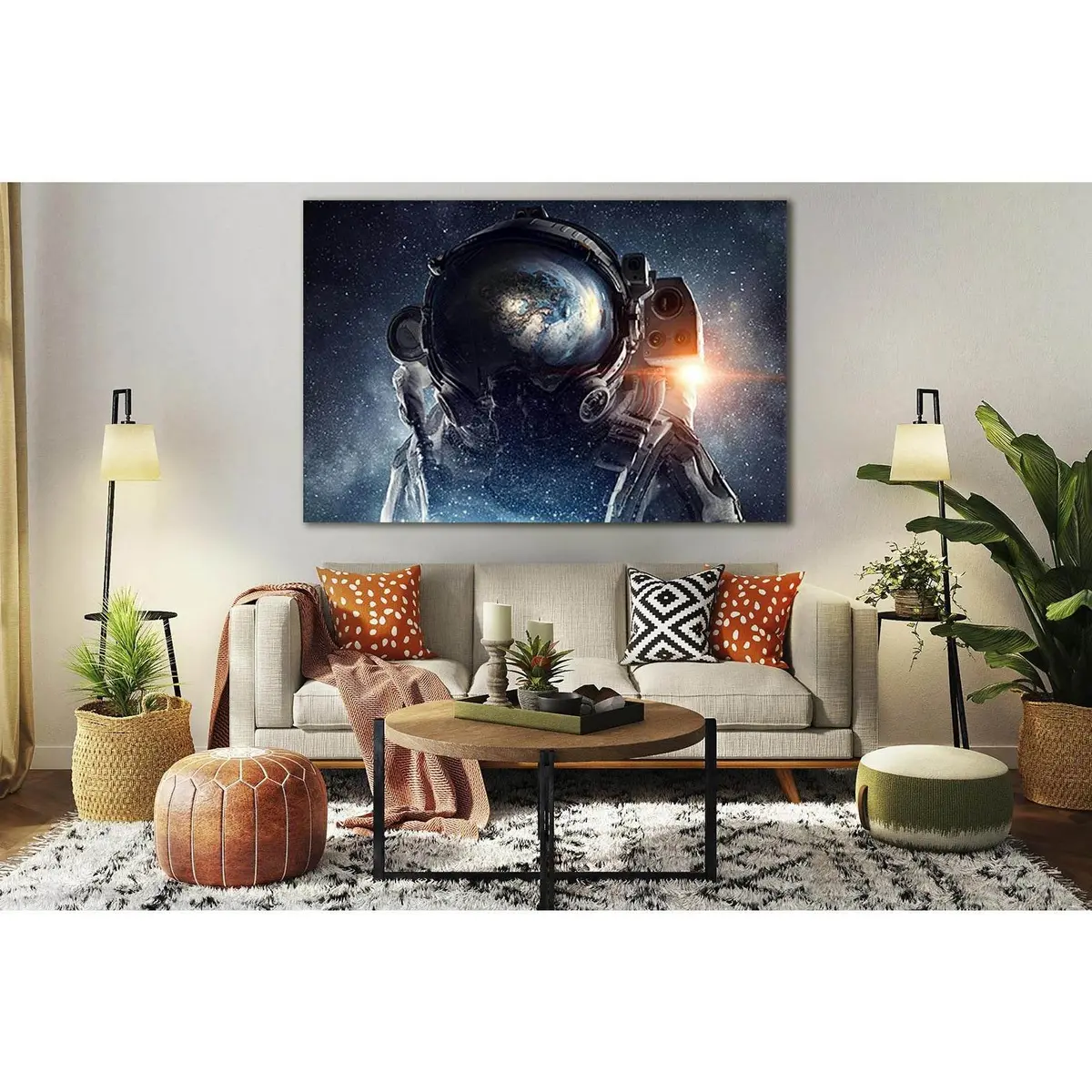 Fantastic Astronaut №Sl416 Ready To Hang Canvas Print 1