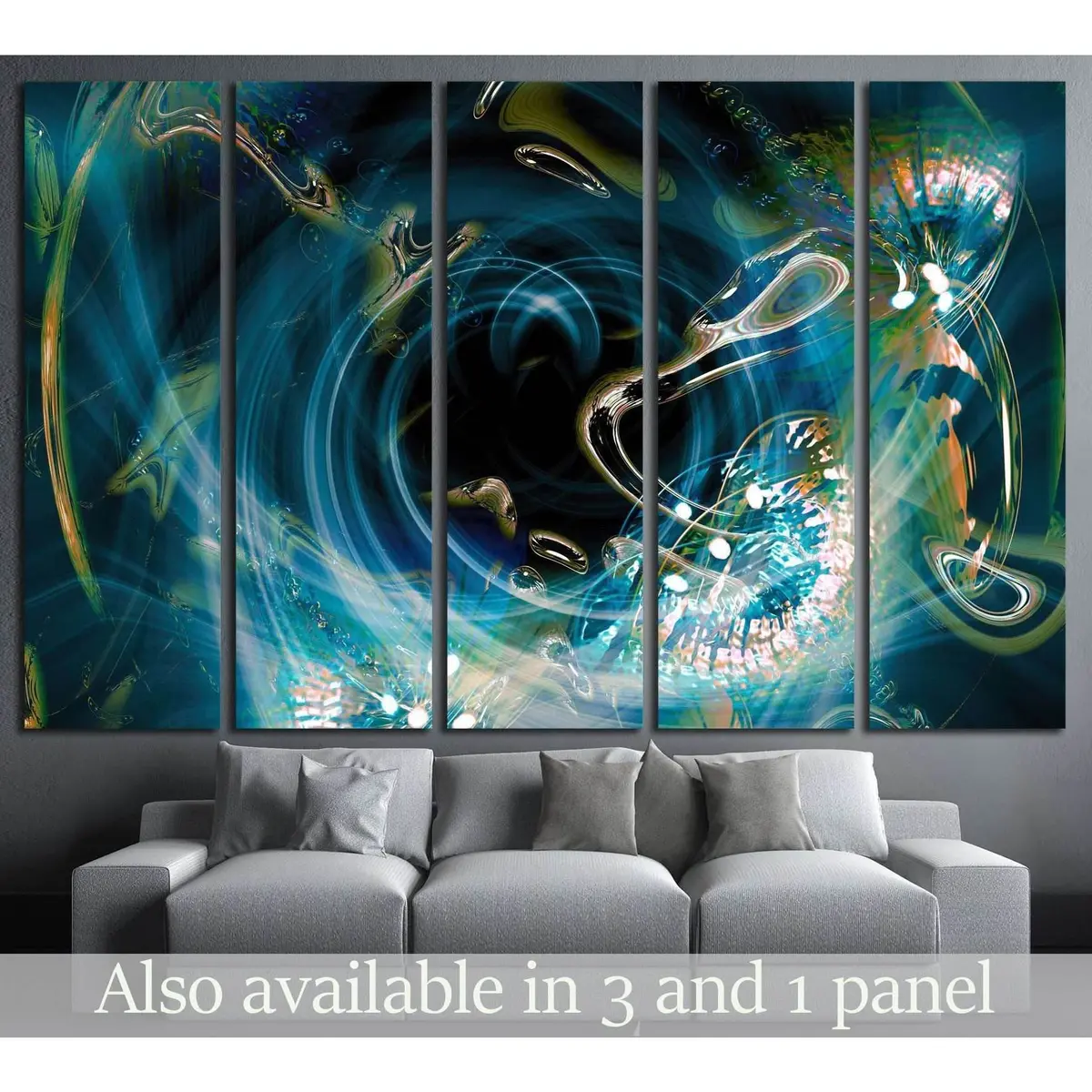 Ocean-Inspired Fantasy Canvas Art Print #1590 – Premium Ready-to-Hang Wall Decor