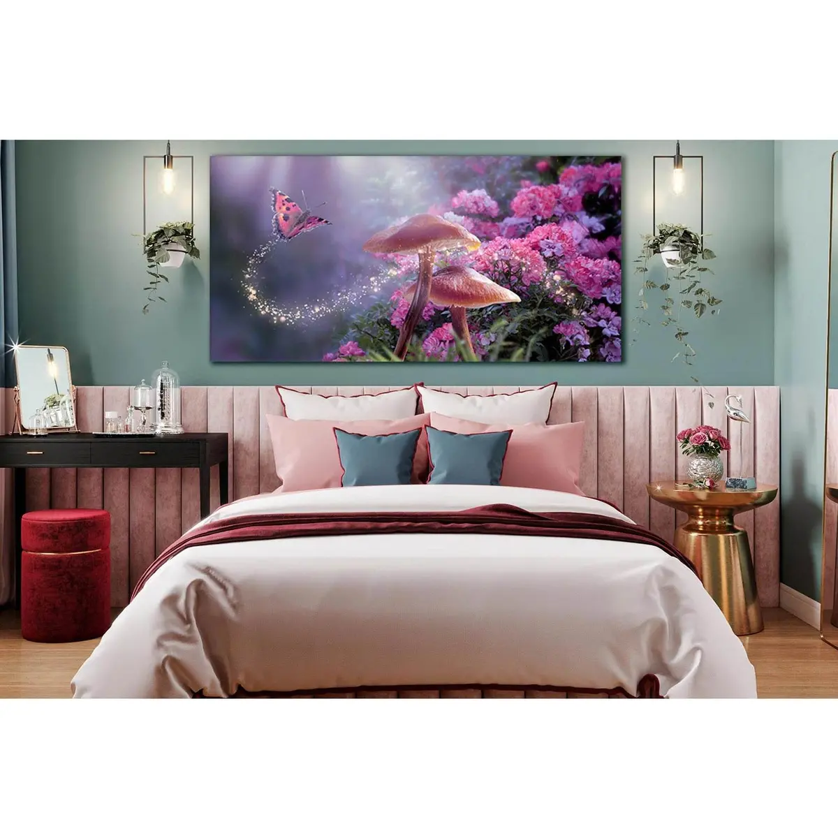Fantasy Magical Mushrooms №Sl681 Ready To Hang Canvas Print 2