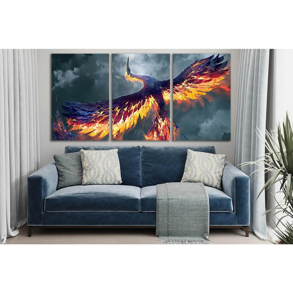 Fantasy Phoenix №Sl1274 Ready To Hang Canvas Print 5