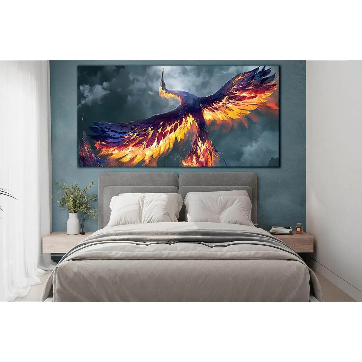 Fantasy Phoenix №Sl1274 Ready To Hang Canvas Print 2