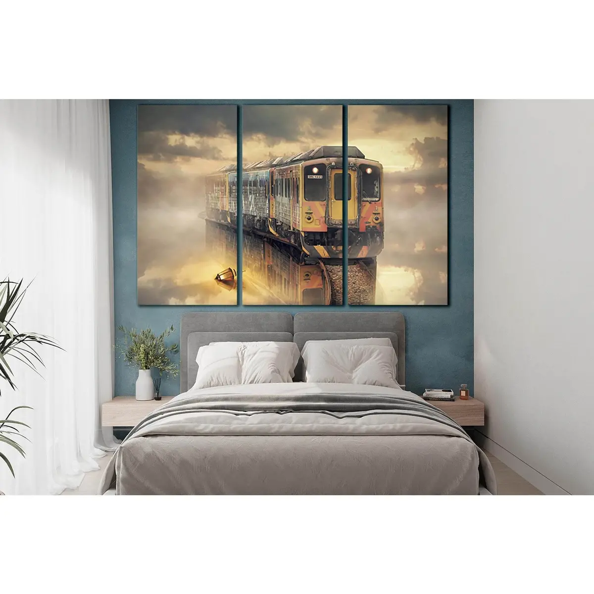Fantasy Train №Sl1425 Ready To Hang Canvas Print 5