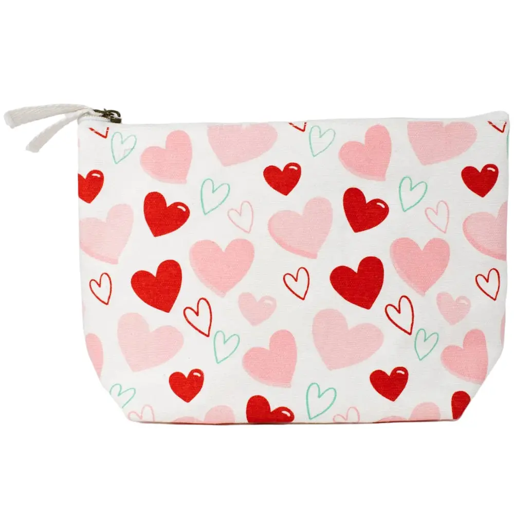 Royal Standard Multicolored Hearts Cosmetic Bag 1