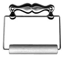 Toilet Roll Holder Gunmetal 6" 1