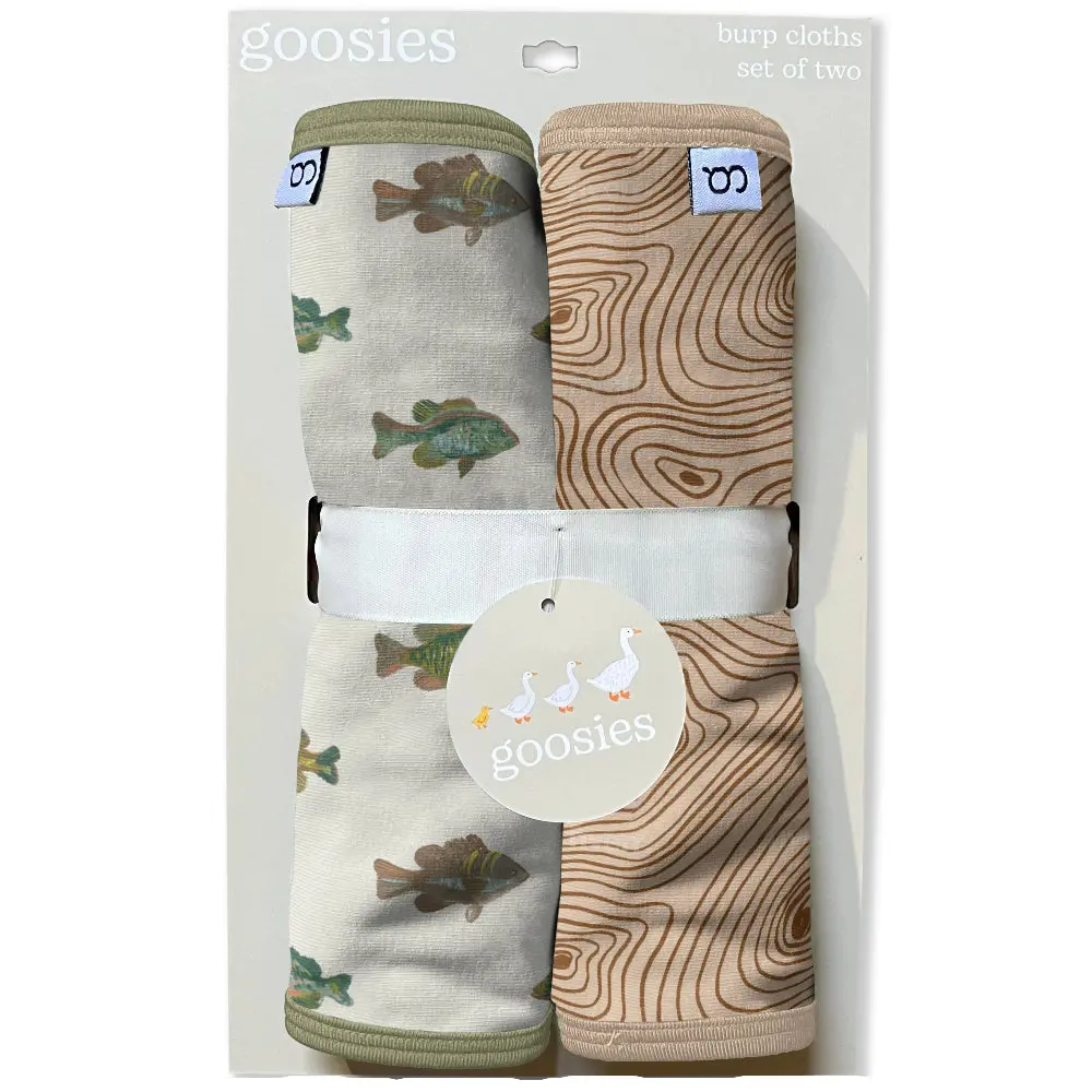 Goosies Extra Soft Poly-Cotton Baby Burp Cloths - 2 Pc. 3