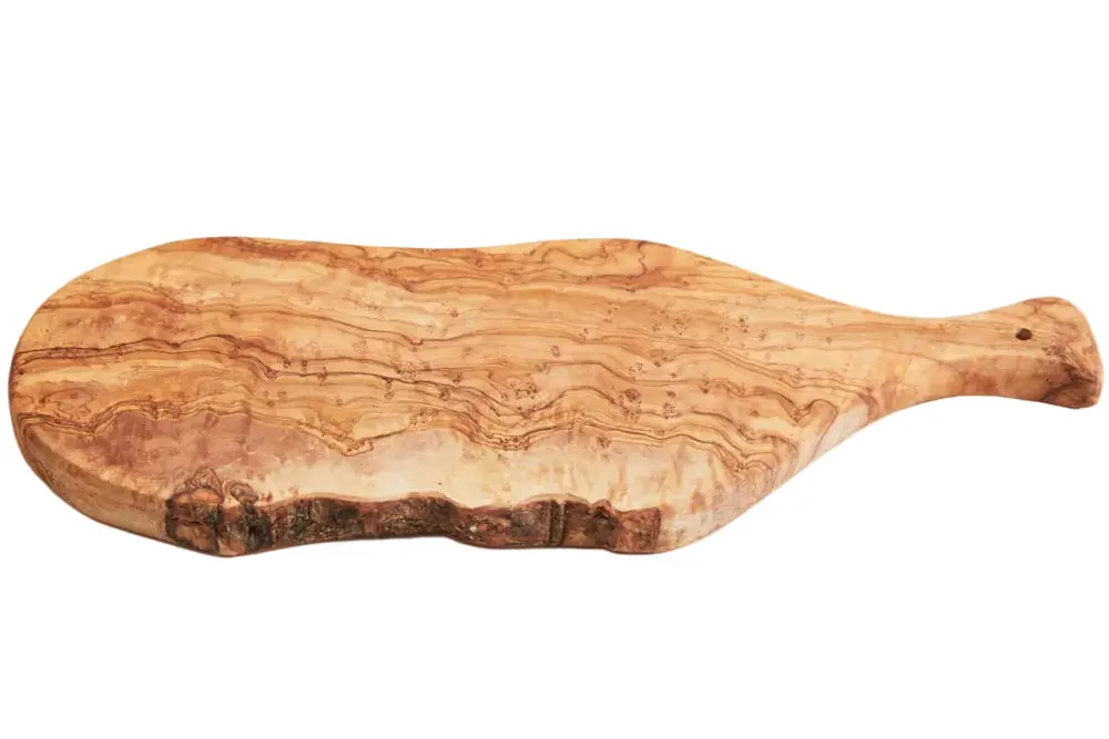 Verve Italian Olivewood Charcuterie Board / Cheese Paddle - 6.5" X 13" 1