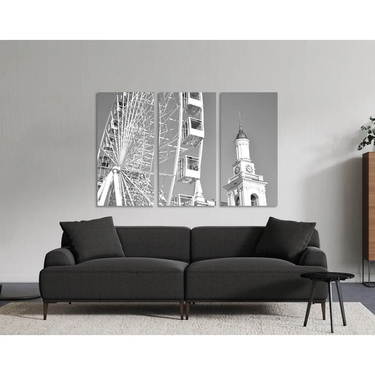 Ferris Wheel №D2813 Ready To Hang Canvas Print 5