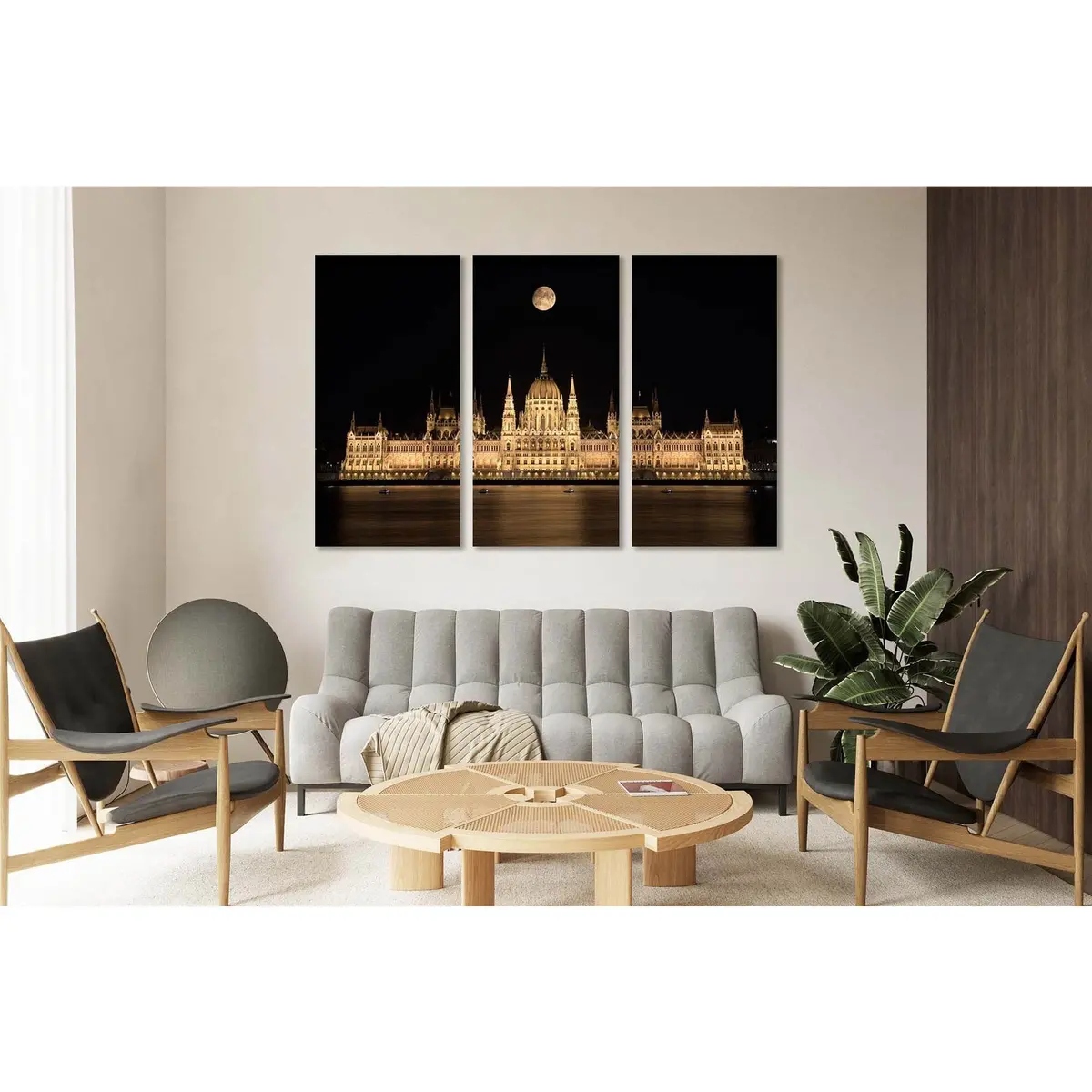 Fisherman's Bastion At Night №D2845 Ready To Hang Canvas Print 5