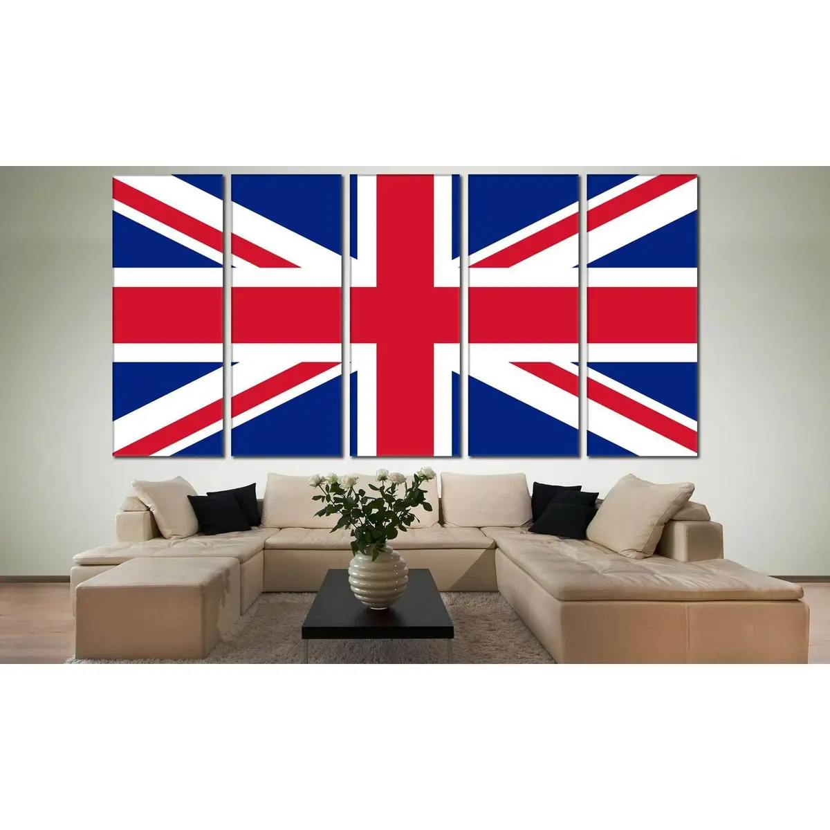 England Flag Canvas Art Print №820 – Premium Ready-to-Hang Wall Decor - Image 3