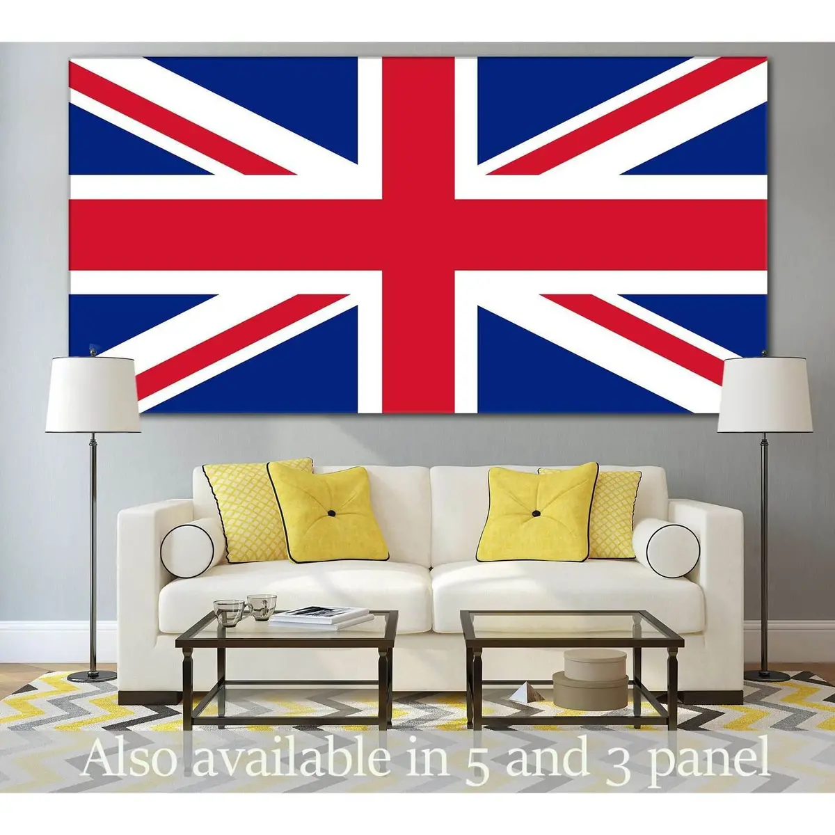 Flag Of England №820 Ready To Hang Canvas Print 1