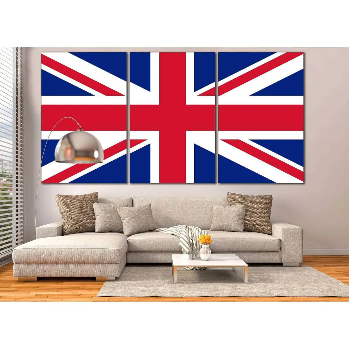 Flag Of England №820 Ready To Hang Canvas Print 5
