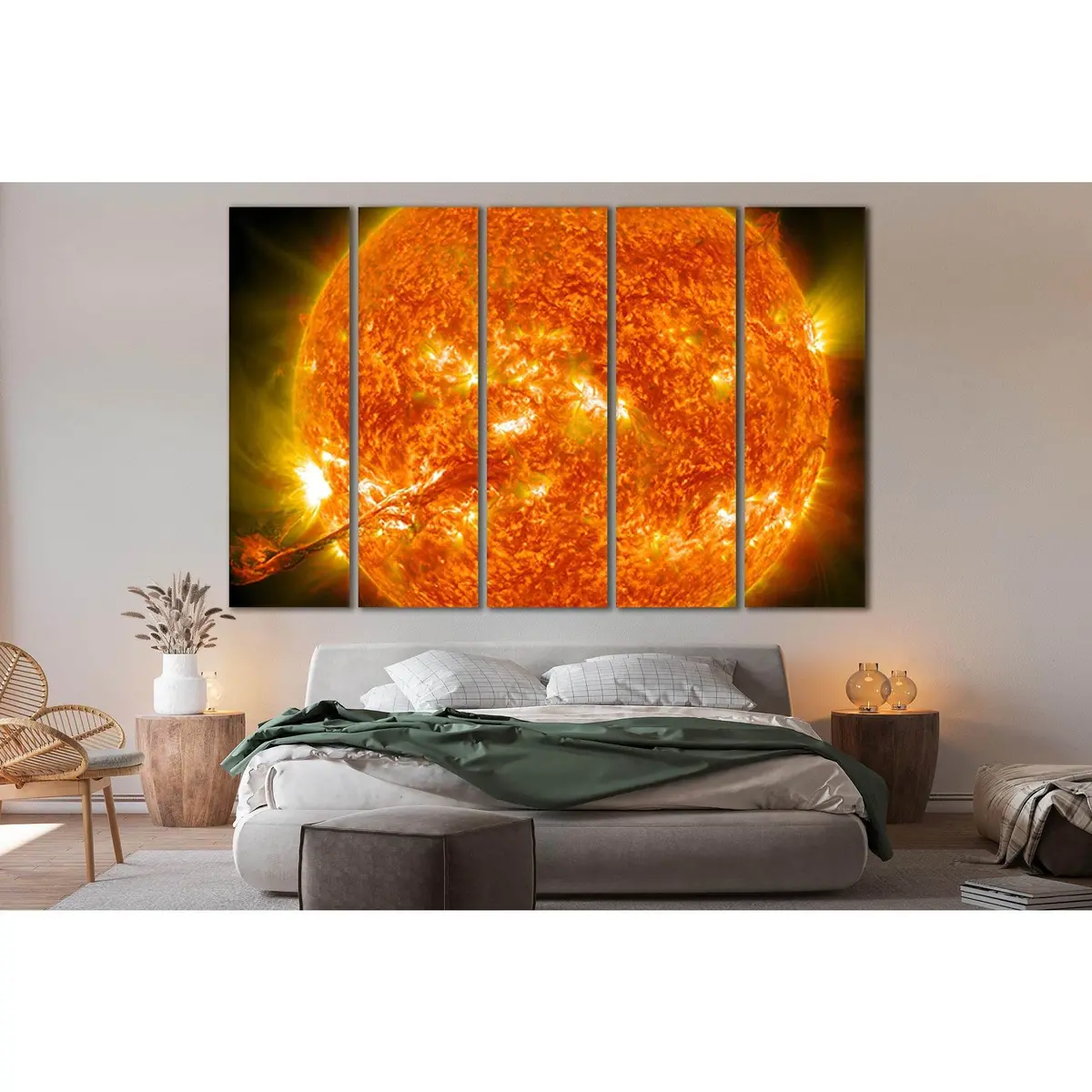 Flash in the Sun #SL386 Premium Ready-to-Hang Canvas Wall Art