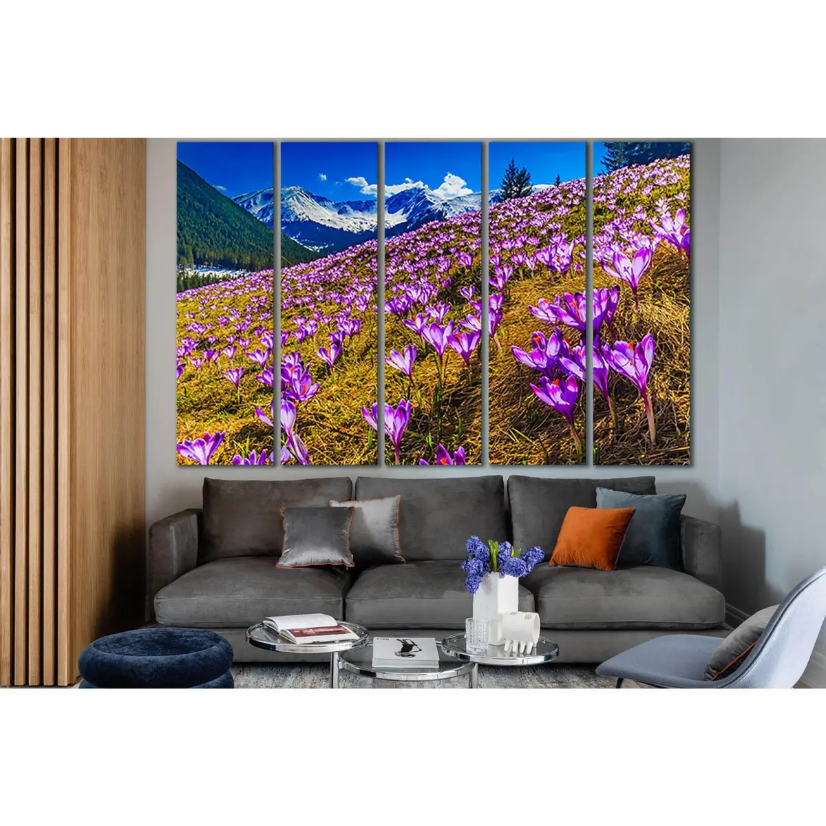 Alpine Flower Canvas Art №SL1598 – Premium Ready-to-Hang Wall Decor - Image 3