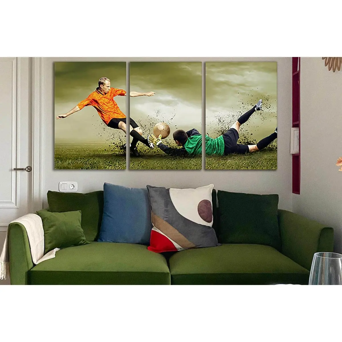 Football Colorful Moment №Sl915 Ready To Hang Canvas Print 5