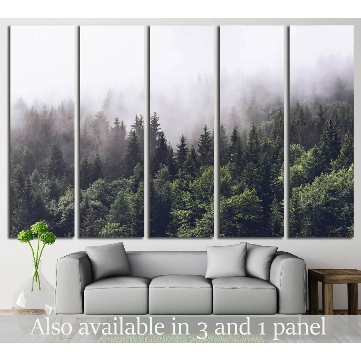Forest No. 715 Premium Ready-to-Hang Canvas Art