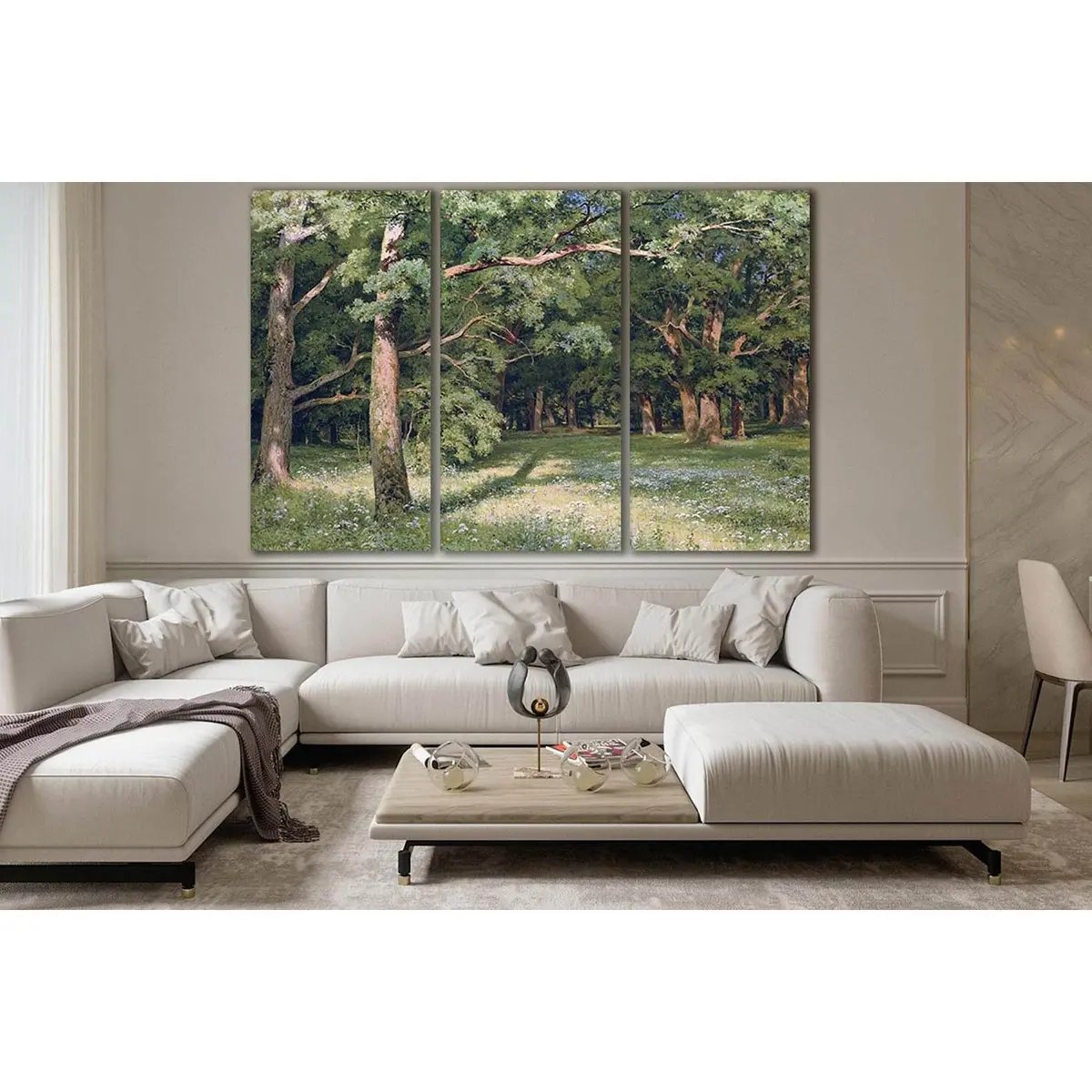 Forest Glade Ivan Shishkin Oil Painting №Sl571 Ready To Hang Canvas Print 5