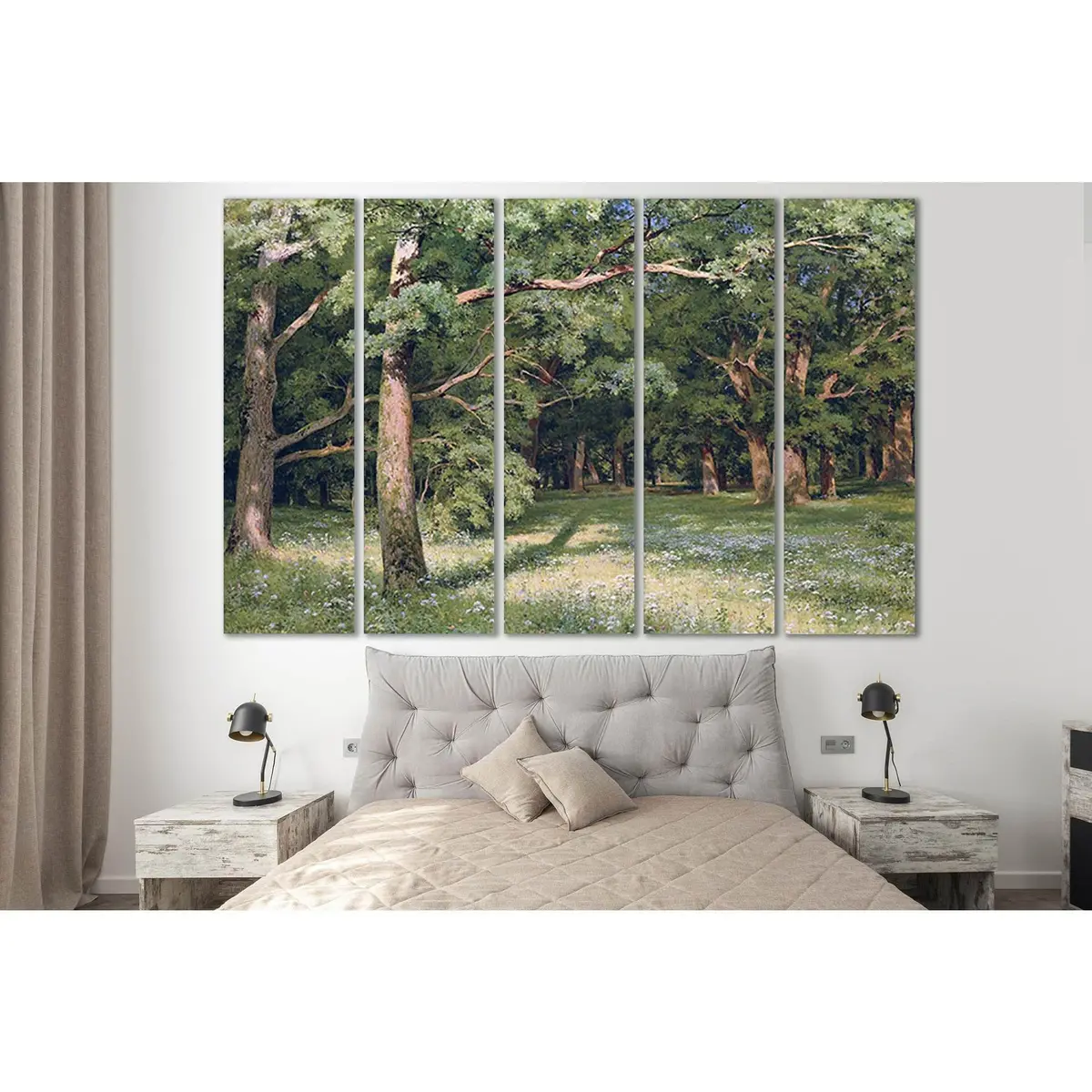 Ivan Shishkin 'Forest Glade' Oil Painting Reproduction — SL571 Stretched Canvas Print, Gallery-Wrapped & Ready to Hang - Image 3