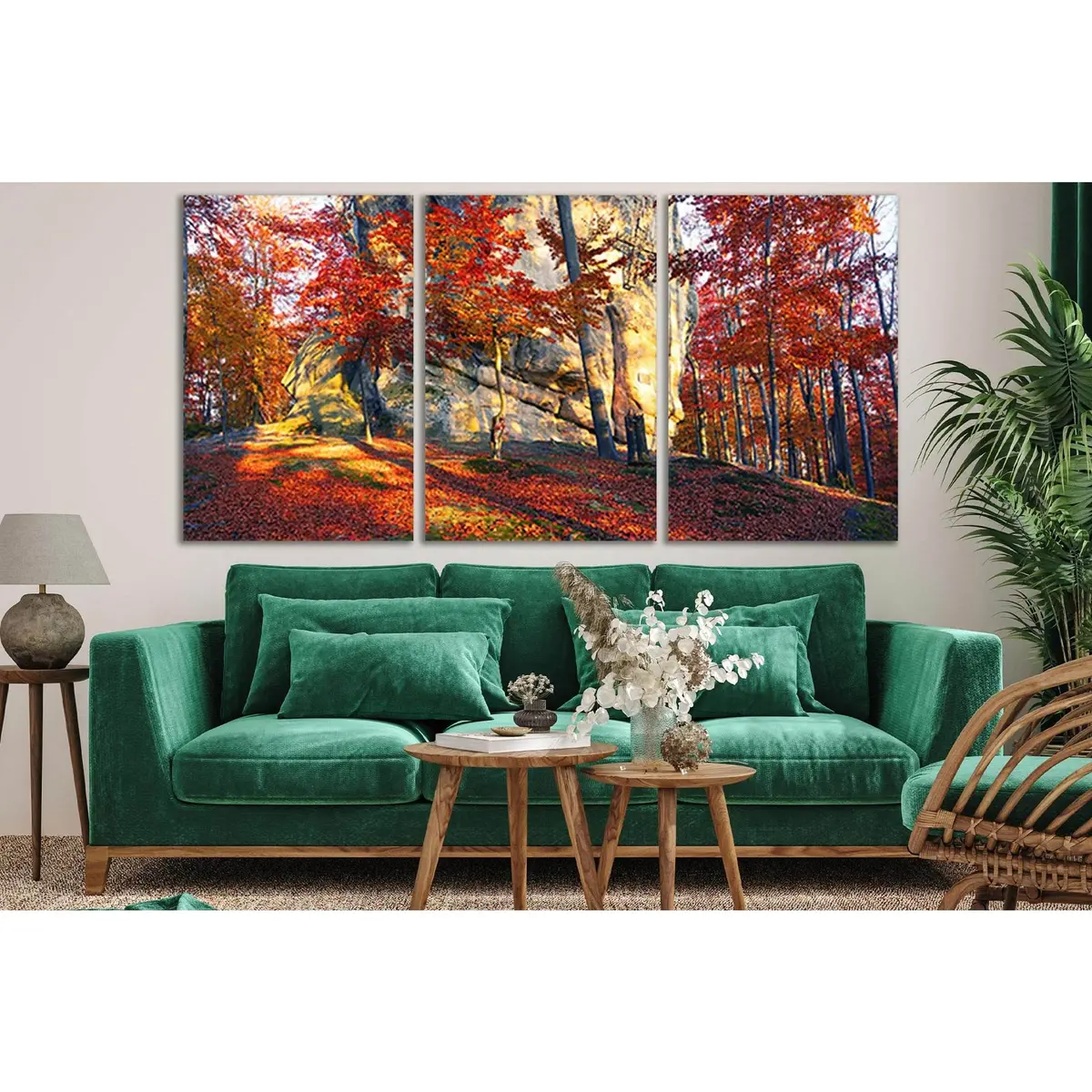 Forests Of Transcarpathia In Autumn №Sl639 Ready To Hang Canvas Print 5