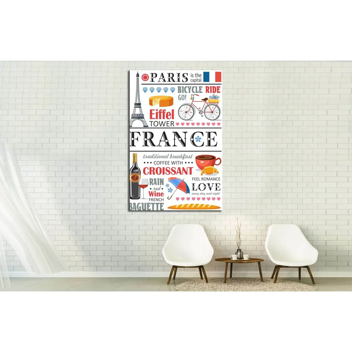 France №4578 Ready To Hang Canvas Print 2
