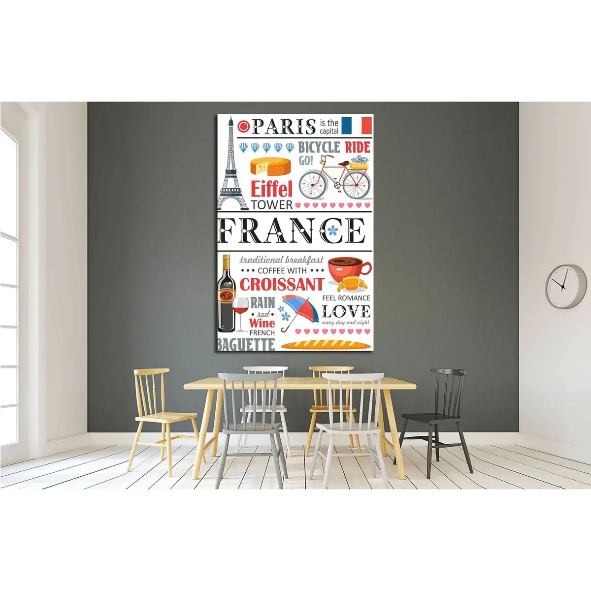 France №4578 Ready To Hang Canvas Print 3