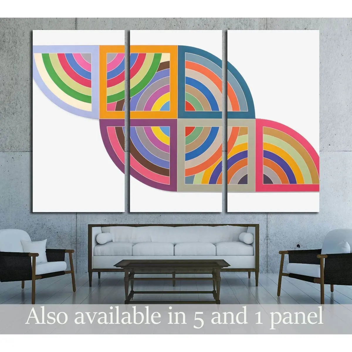 Frank Stella №3290 Ready To Hang Canvas Print 5