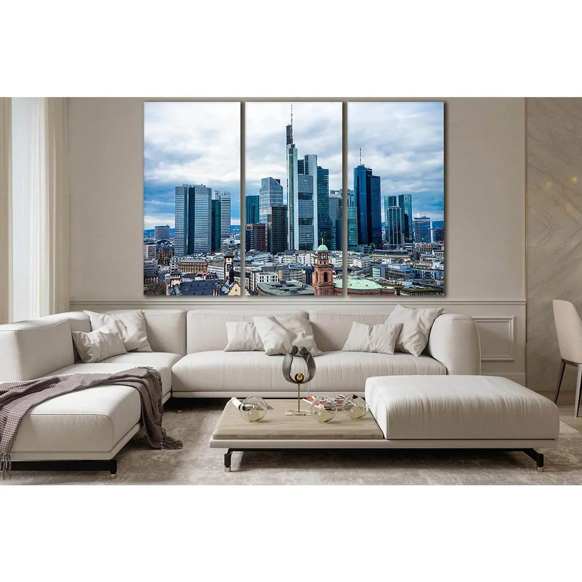 Frankfurt Germany Cityscapes №Sl309 Ready To Hang Canvas Print 5