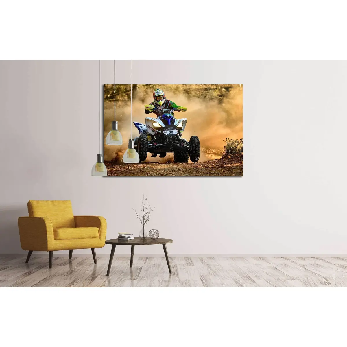 French Rider In The Xxxii Baja Spain №2486 Ready To Hang Canvas Print 3