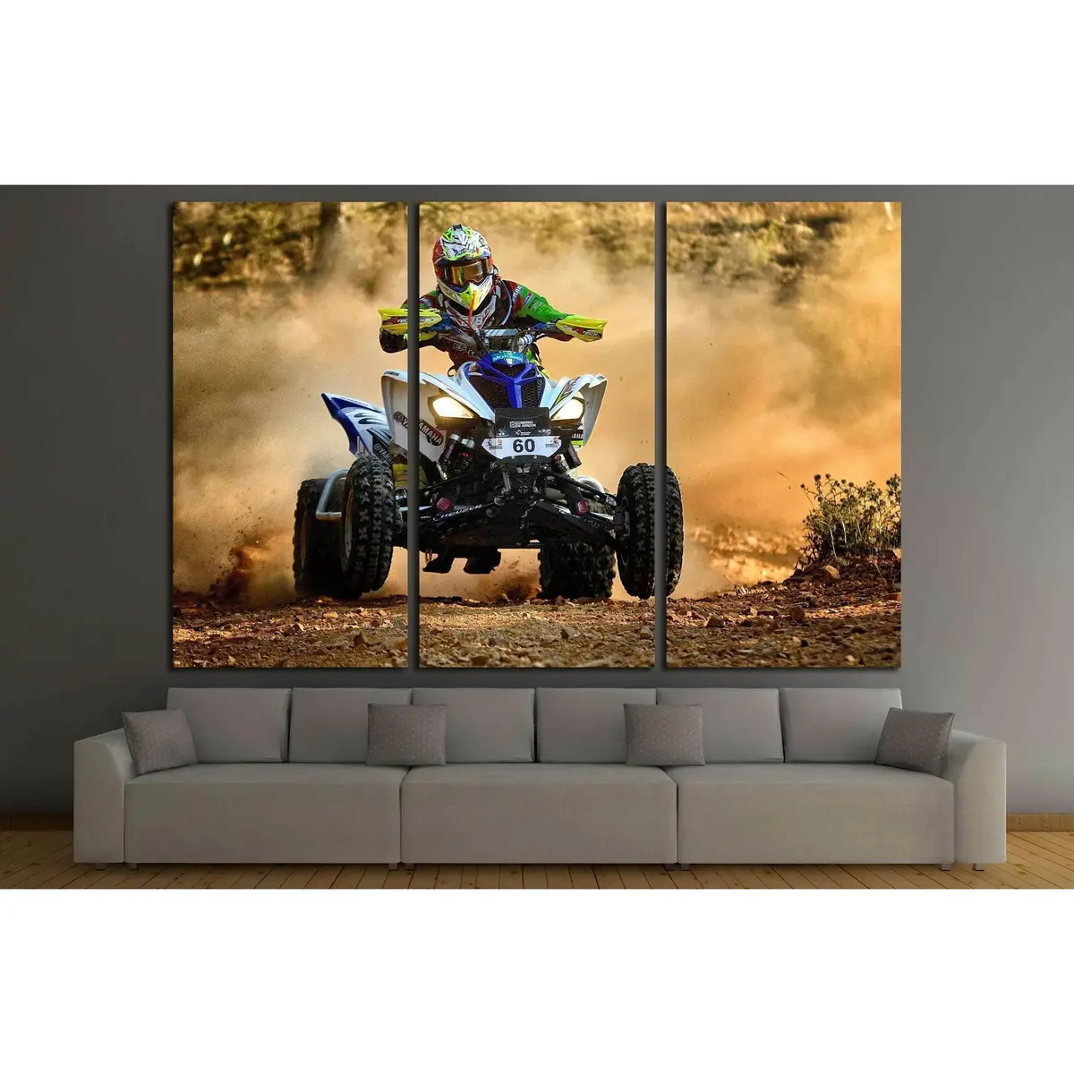 French Rider In The Xxxii Baja Spain №2486 Ready To Hang Canvas Print 5