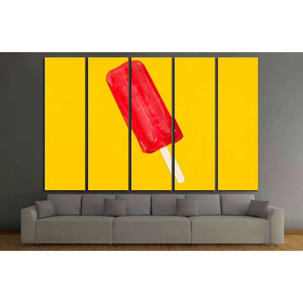 Frozen Treat Pop Art Canvas Print #3302 – Ready-to-Hang Wall Decor - Image 3