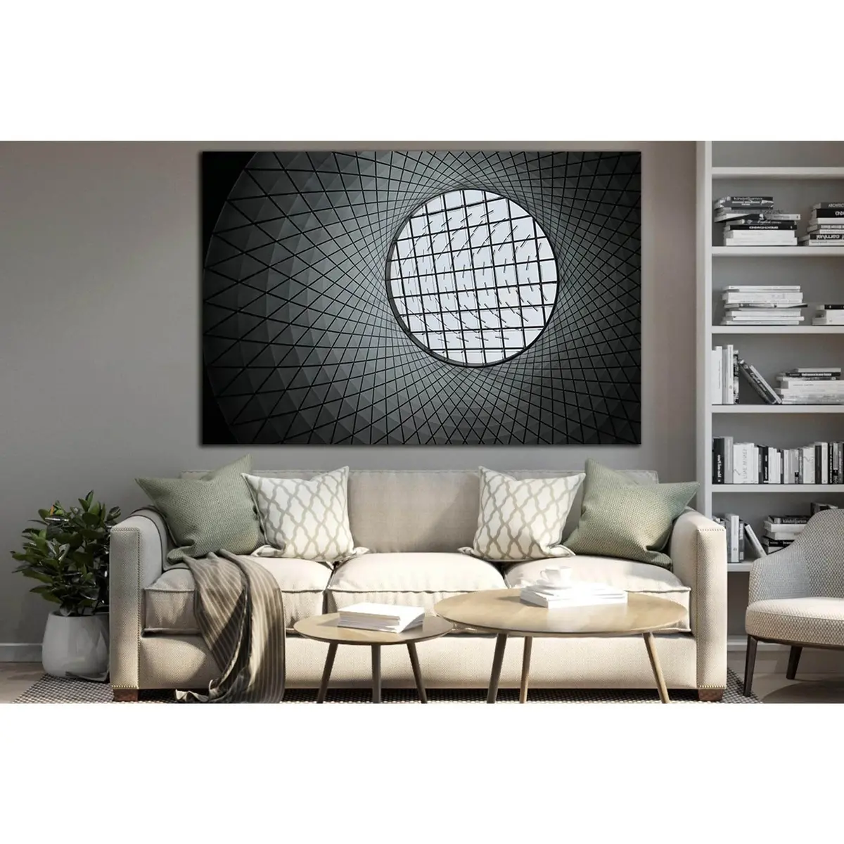 Fulton Street Subway Station №Sl1390 Ready To Hang Canvas Print 1