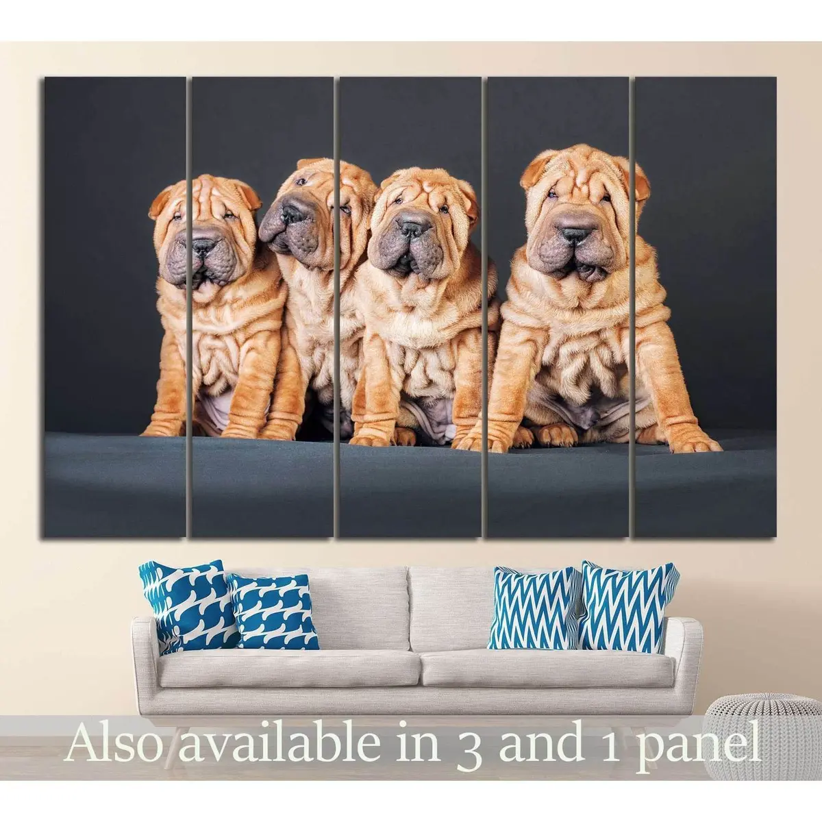 Humorous Dog Canvas Art Print #12 – Premium Ready-to-Hang Wall Decor