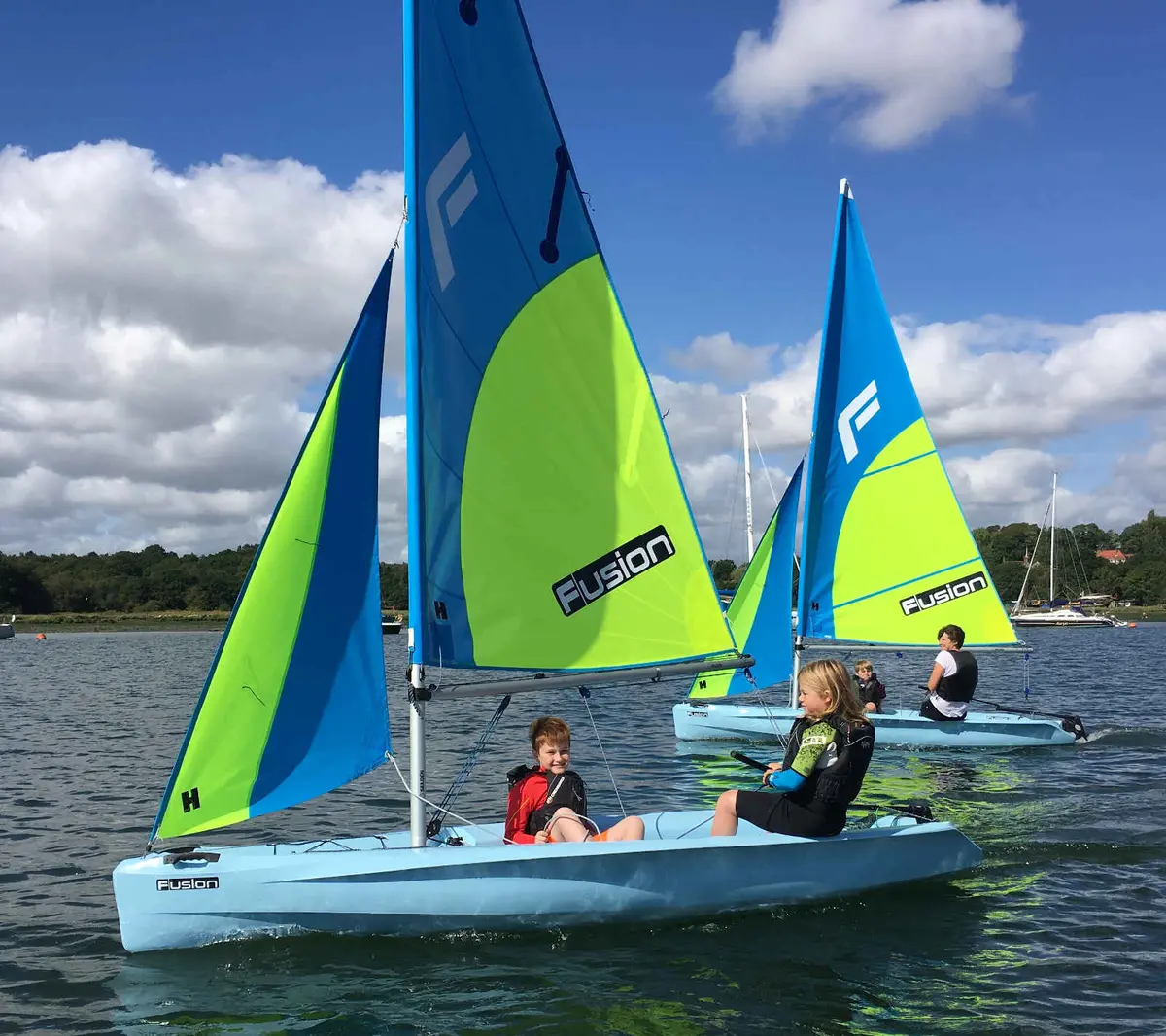 Topaz Fusion Plus Sailing Dinghy (Fusion Duo) 1