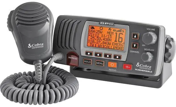 Cobra F77 Fixed Mount Vhf Marine Radio With Gps 1