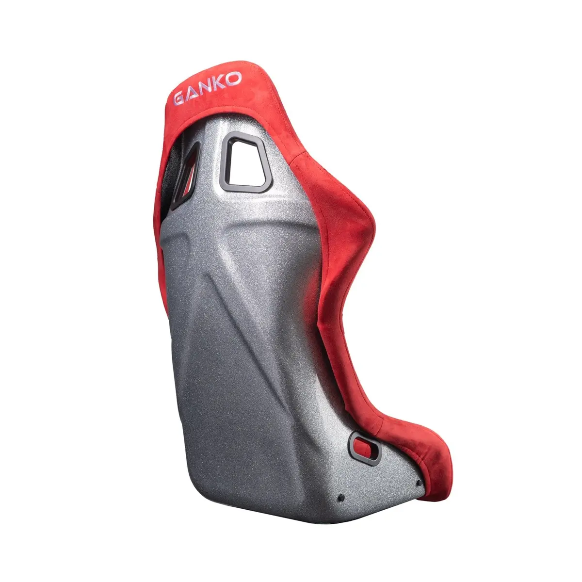 Ganko Jp Staunch Fixed-Back Racing Seat – Glitter Silver 1