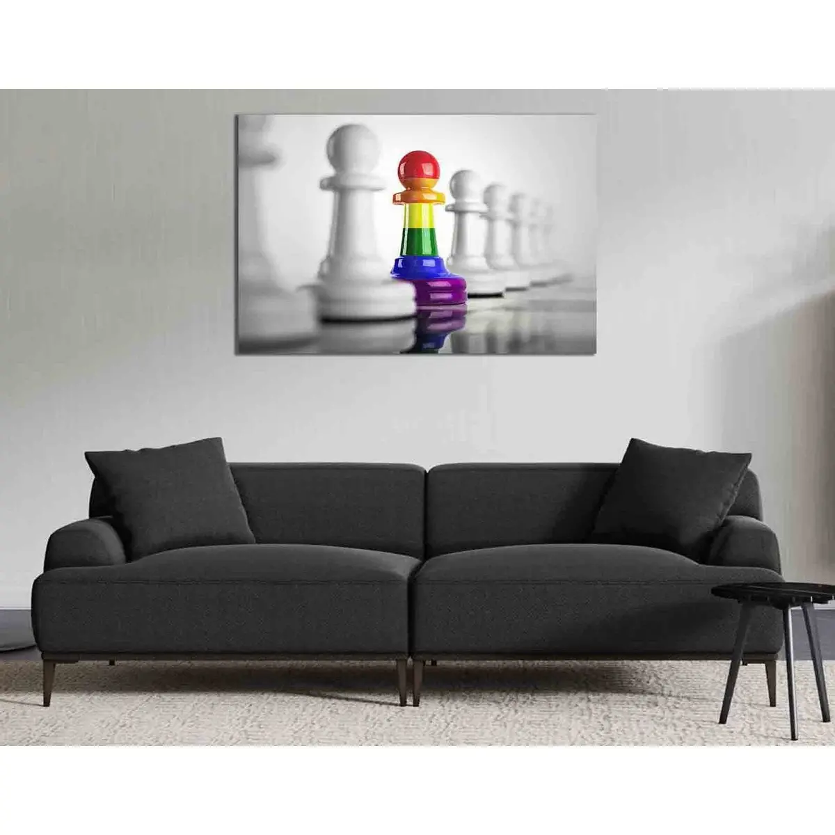 Gay Pride №2117 Ready To Hang Canvas Print 1