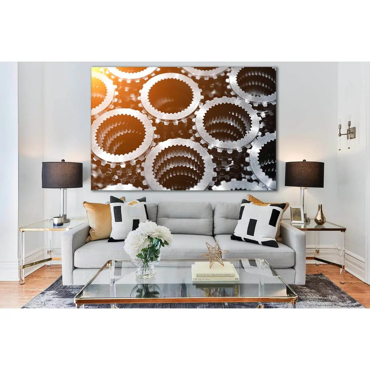 Gear Wheels №Sl751 Ready To Hang Canvas Print 1